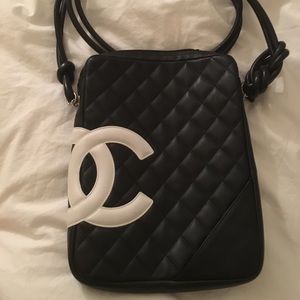 Authentic, CHANEL cross-body bag